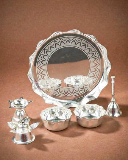 Pooja Set - Set of 6 - WL5685