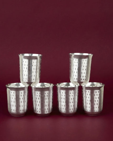 Tray with Set of 6 Glass - WL5688