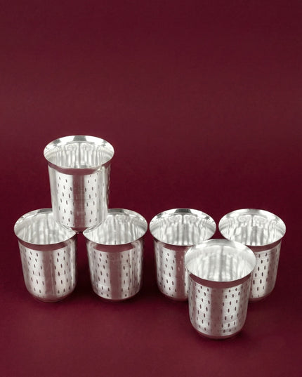 Tray with Set of 6 Glass - WL5688