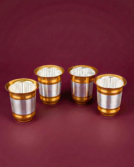 Sandwich Tray with Set of 4 Glass - WL5697