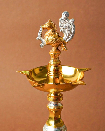 Annapakshi Kuthu Vilaku - 13 inch - WL5703