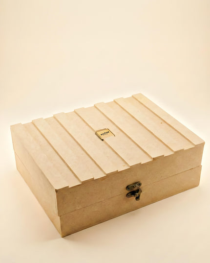 Wooden Box - Tray with Set of 4 Glass - WL5705