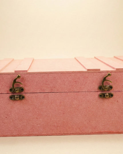 Wooden Box - Tray with Set of 6 Glass - WL5706