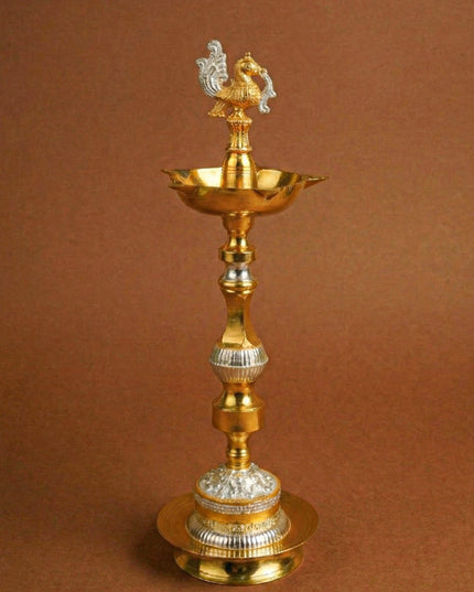 Annapakshi Kuthu Vilaku - Set of 2 - 20 inch - WL5707