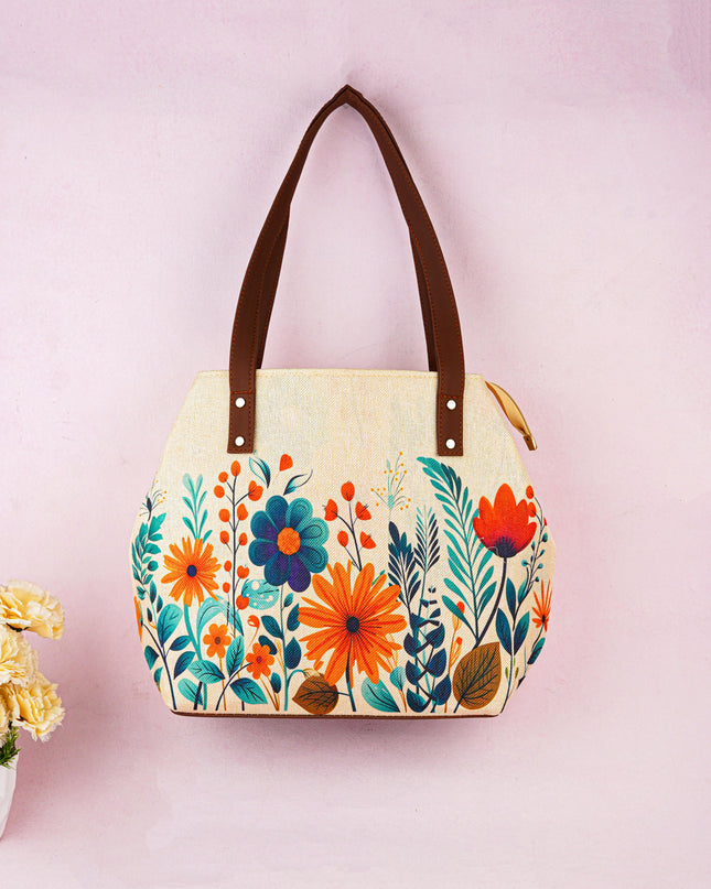 Handbag - Floral Design - 17 Inch - WL5712-2