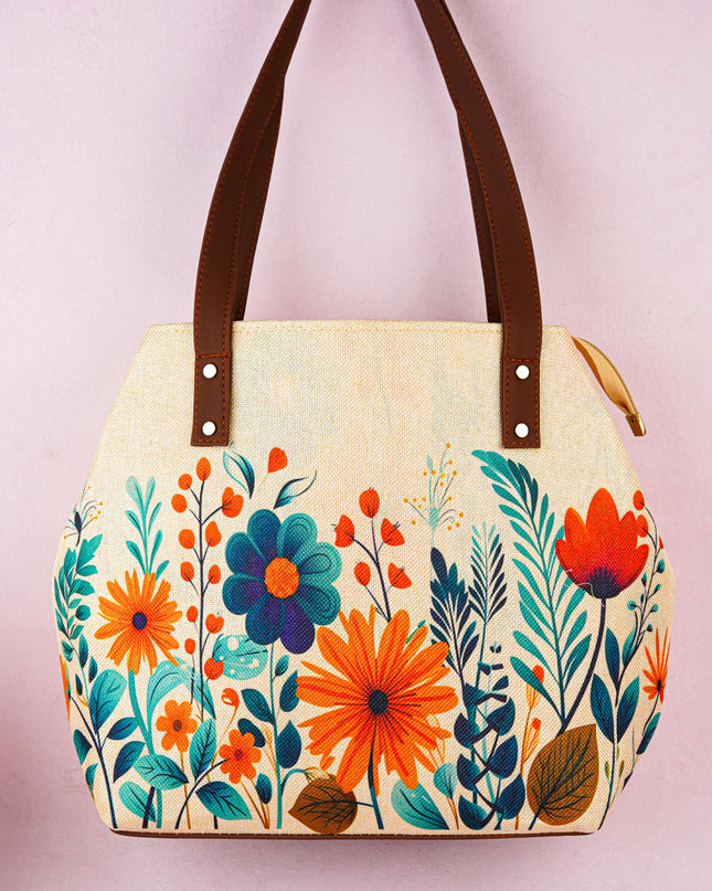 Handbag - Floral Design - 17 Inch - WL5712-2
