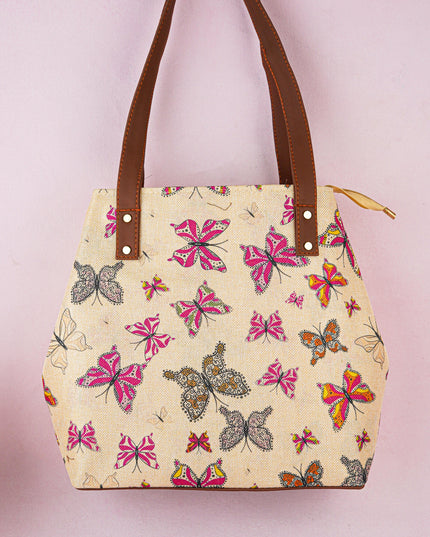 Handbag - Butterfly Design - 17 Inch - WL5712-3