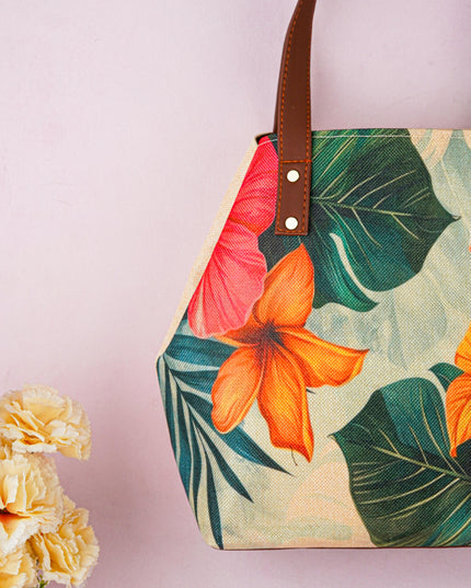 Handbag - Floral Design - 17 Inch - WL5712-4