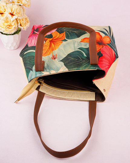 Handbag - Floral Design - 17 Inch - WL5712-4