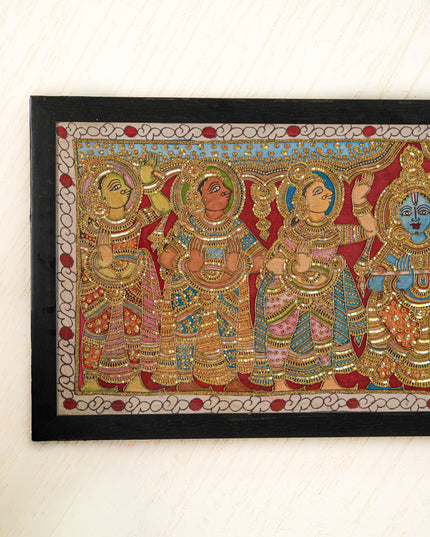 Frame: Pen Kalamkari Lord Krishna - WL5730