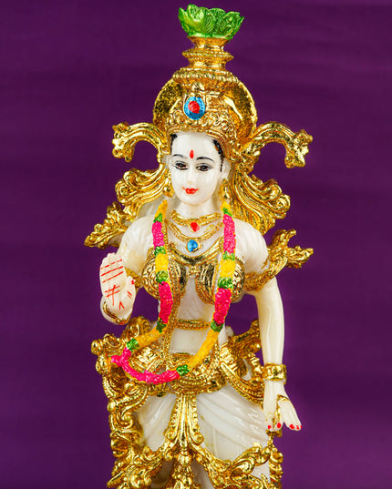 Polyresin Radha Krishna Idol - 14 inch - WL5732