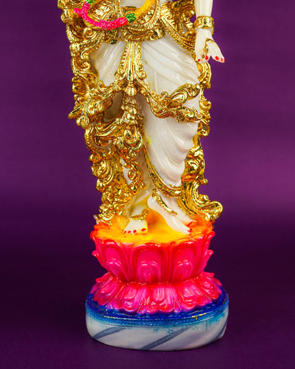 Polyresin Radha Krishna Idol - 14 inch - WL5732