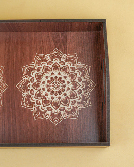 Wooden Tray - 12x8 inch - WL5734