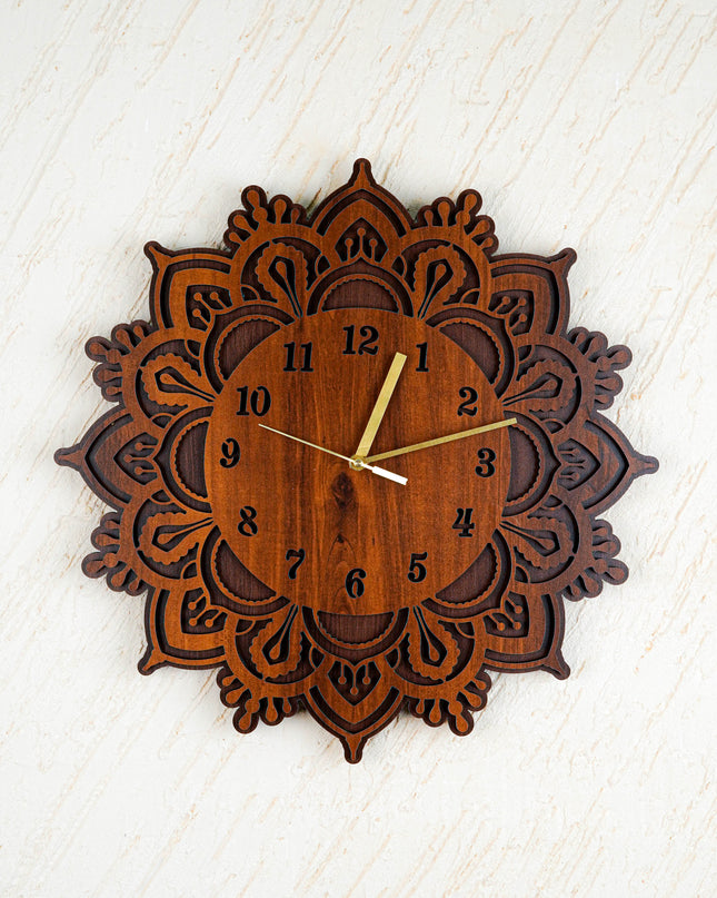 Wooden Clock - 15 inch - WL5736