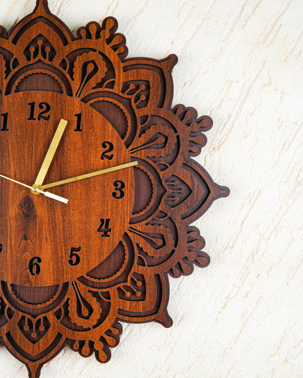 Wooden Clock - 15 inch - WL5736