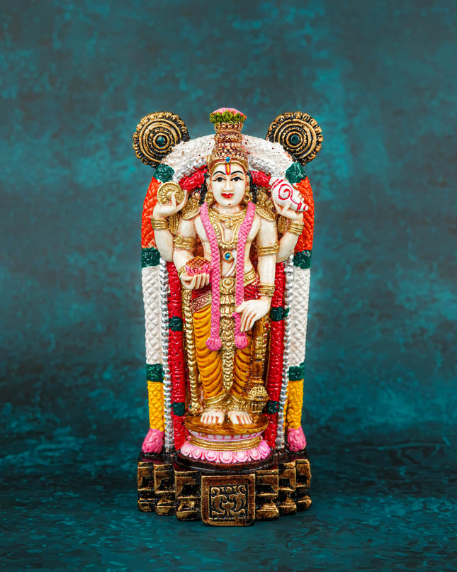 Polyresin Guruvayurappan Idol - 6 inch - WL5747
