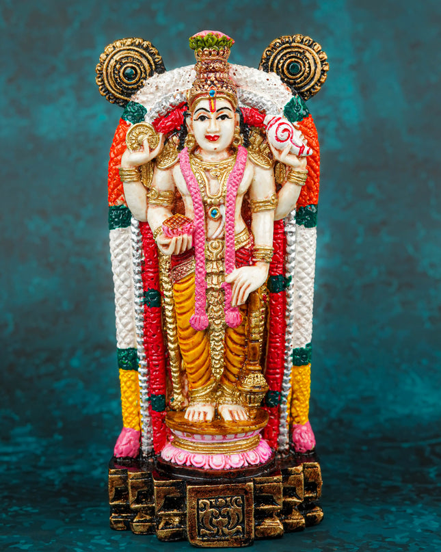 Polyresin Guruvayurappan Idol - 6 inch - WL5747