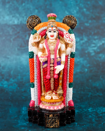 Polyresin Guruvayurappan Idol - 6 inch - WL5747