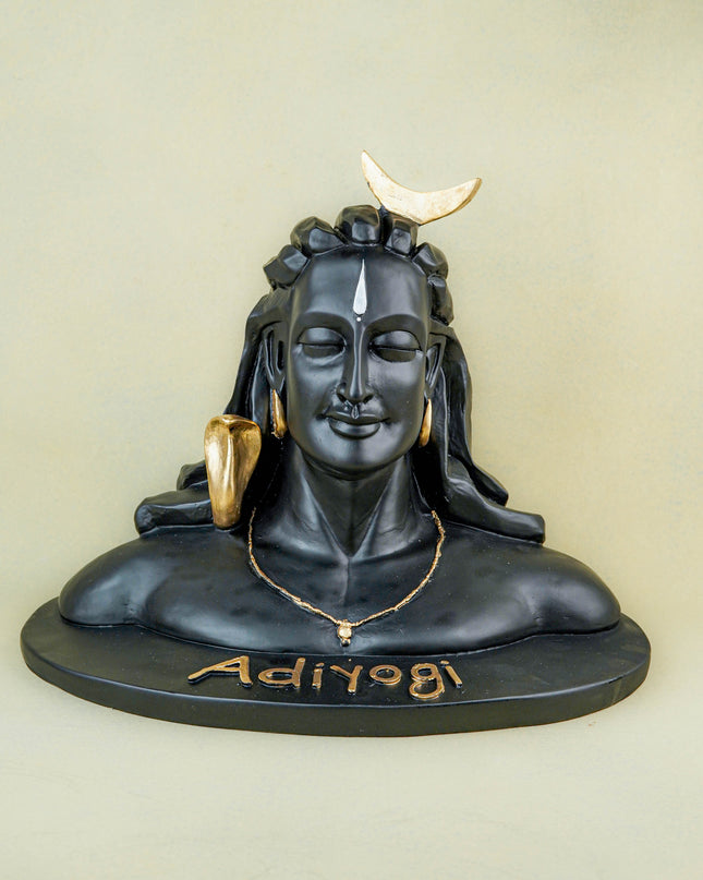 Polyresin Adiyogi Idol - 14 inch - WL5748