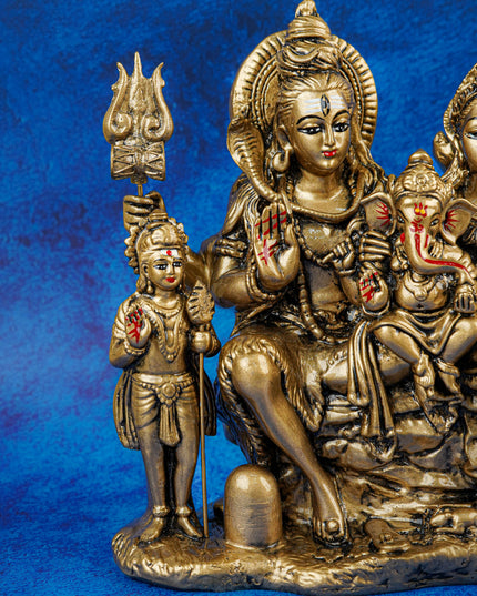Polyresin Shivan Parvathi Idol - 9 inch - WL4718