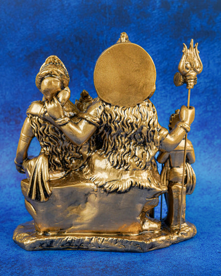 Polyresin Shivan Parvathi Idol - 9 inch - WL4718