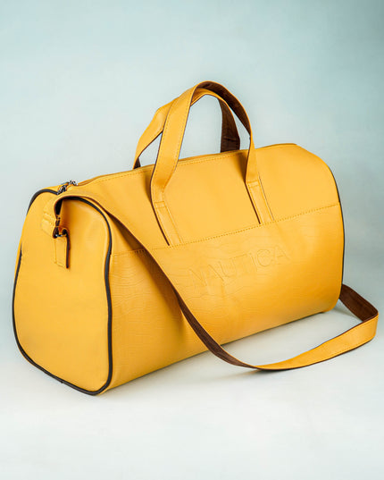 Leather Duffle Bag - WL5778