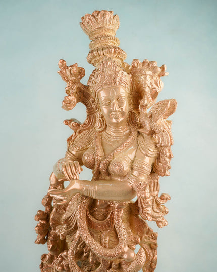 Polyresin Radha Krishna Idol - 25 inch - WL5850-2