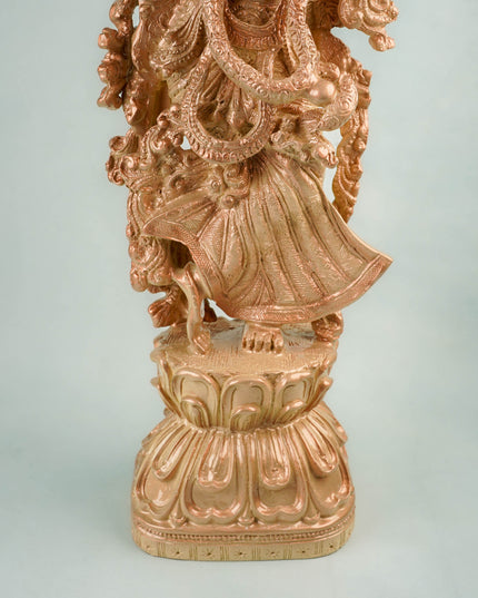 Polyresin Radha Krishna Idol - 25 inch - WL5850-2