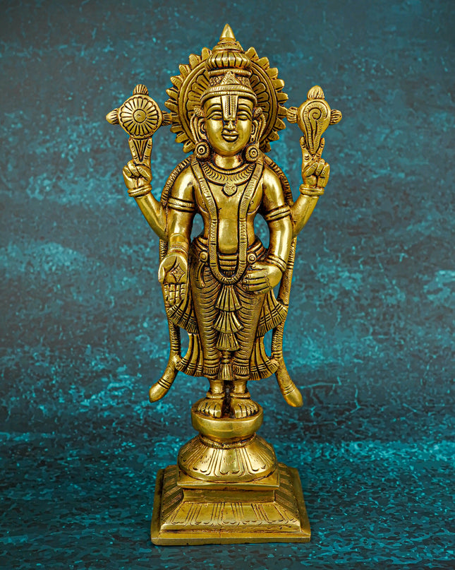 Brass Tirupathi Balaji Idol - 23 inch - WL5809