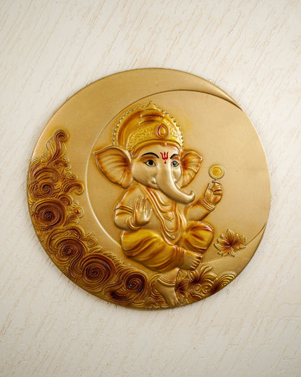 Baby Ganesha Wall Hanging Frame - 30 inch - WL5821