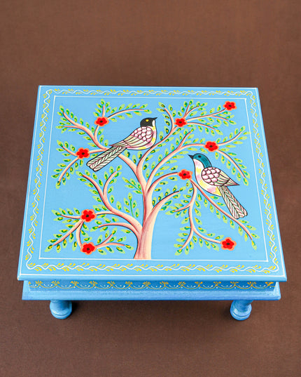 Handpainted Wooden Manai - Bird - 15 inch - WL5832