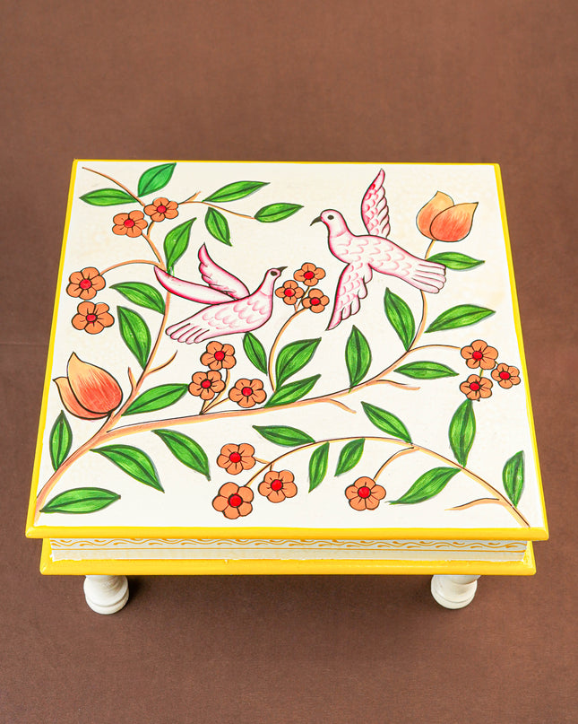 Handpainted Wooden Manai - Bird - 15 inch - WL5834