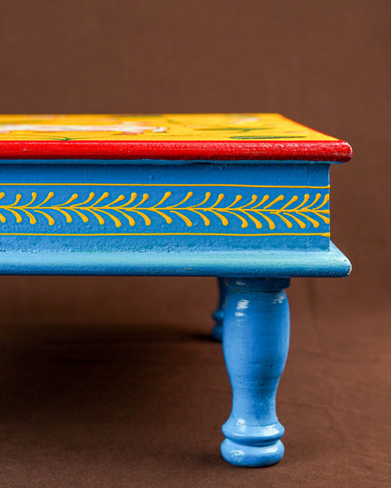 Handpainted Wooden Manai - Pichwai - 15 inch - WL5837