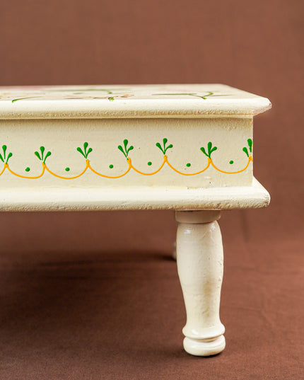 Handpainted Wooden Manai - Pichwai - 15 inch - WL5842