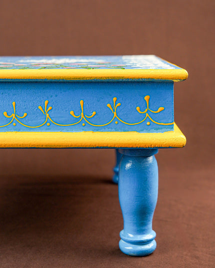 Handpainted Wooden Manai - Pichwai - 15 inch - WL5843