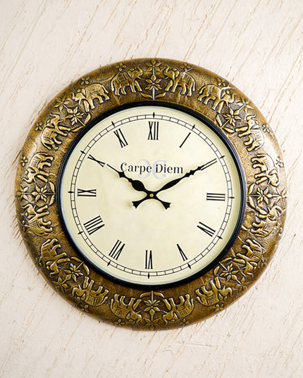 Wall Clocks - Elephant Design - 18 inch - WL5853