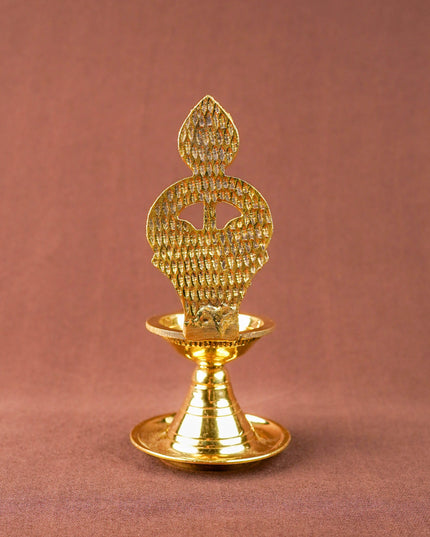 Brass OM with Vel Diya - 6 inch - WL5856