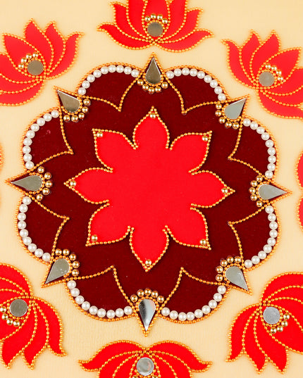 Rangoli - Flower - Lotus - Set of 8 - WL5874