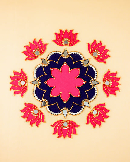 Rangoli - Flower - Lotus - Set of 8 - WL5874