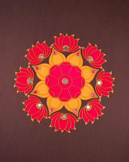 Rangoli - Flower - Set of 8 Lotus - WL5875