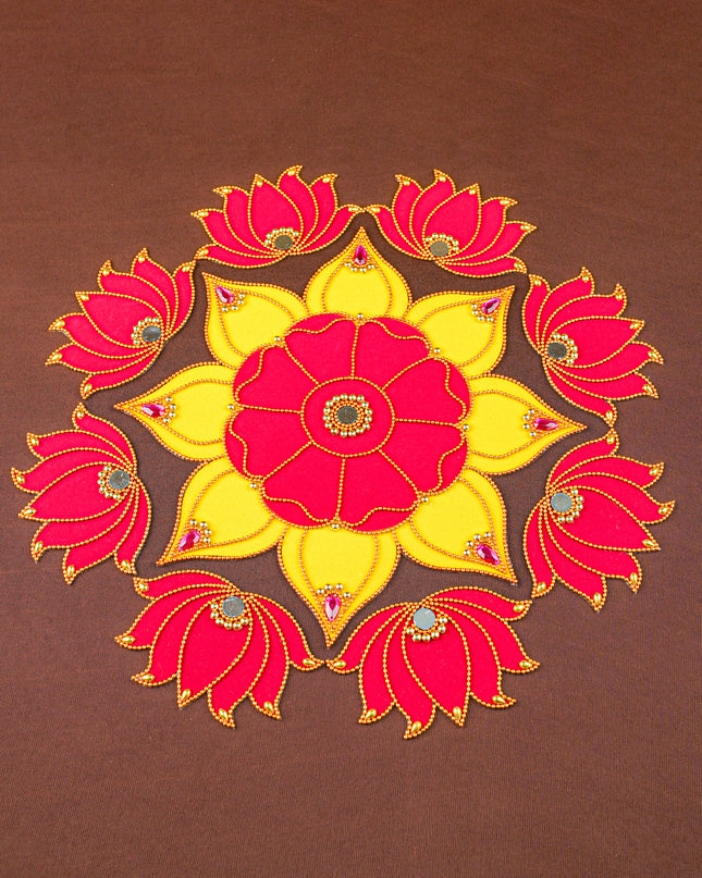 Rangoli - Flower - Set of 8 Lotus - WL5875