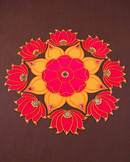 Rangoli - Flower - Set of 8 Lotus - WL5875
