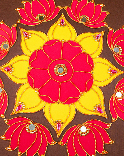 Rangoli - Flower - Set of 8 Lotus - WL5875
