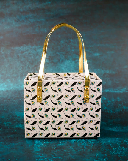 Hamper Box with 2 Tin Jar - WL5891