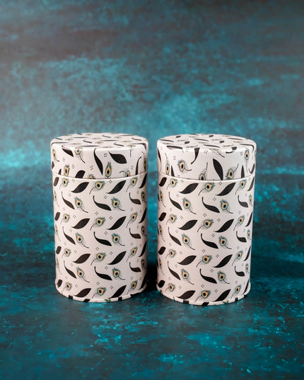 Hamper Box with 2 Tin Jar - WL5891