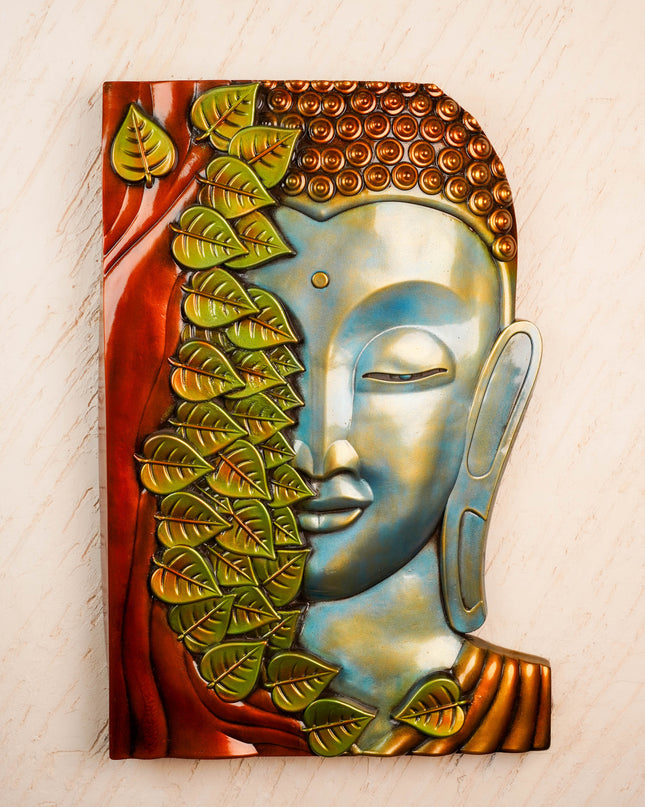 Buddha Face Wall Hanging Frame - 24 inch - WL5896