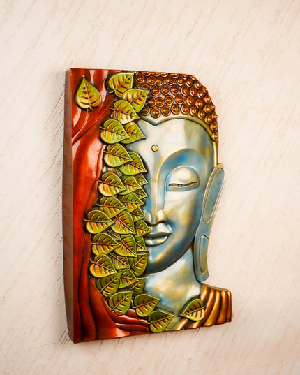 Buddha Face Wall Hanging Frame - 24 inch - WL5896
