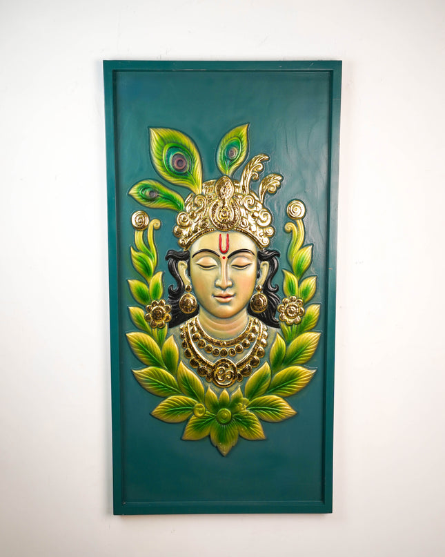 Krishna Wall Hanging Frame - 48 inch - WL5904