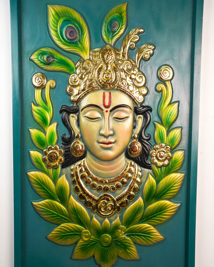 Krishna Wall Hanging Frame - 48 inch - WL5904