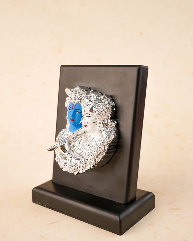 Radhakrishna Frame with Silver Finish - 5 inch - WL5916-1